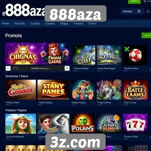 Análise das ofertas de jogos no site 888aza