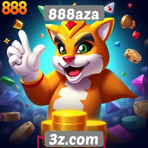 Variedade de jogos disponíveis no 888aza