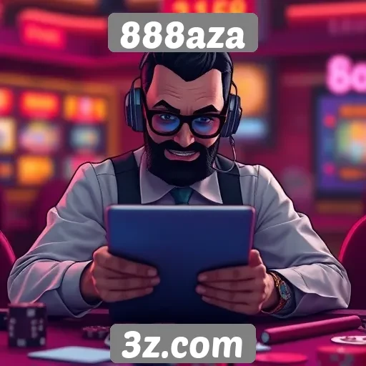 Análise da experiência do usuário no 888aza